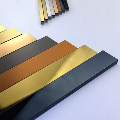 Guter Preis Besonders angefertigt sortieren Sie 304 Profil des Edelstahl-U mit buntem beendet Online