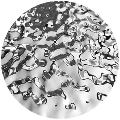 1000x2000mm Wasser-Kräuselungs-Edelstahlblech vier Fuß flacher Form-