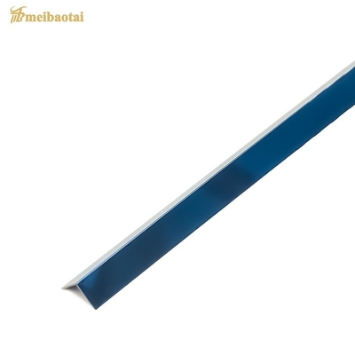 Farbbeschichtungs-Fliesen-Ecke der Perlen-Edelstahl-L-förmige Ordnungs-2438mm Pvd