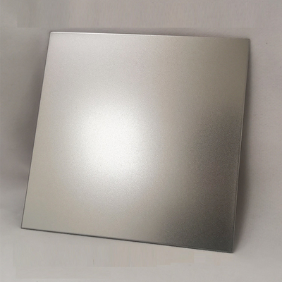 Sandgestrahltes dekoratives Edelstahlblech 0.55mm vier Fuß ASTM-Standard-