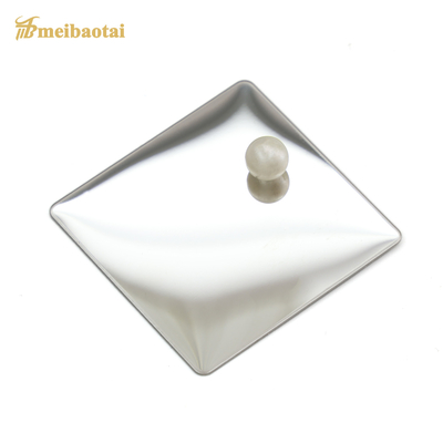 Standard-4x8 1.2mm Stärke des Spiegel-End-dekorative Edelstahlblech-JIS