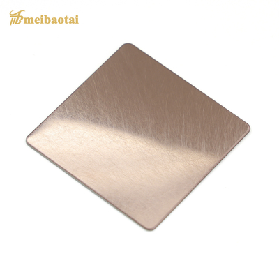 Grad 304 Viberation des 5000mm Längen-dekorativer Edelstahlblech-Metall2mm