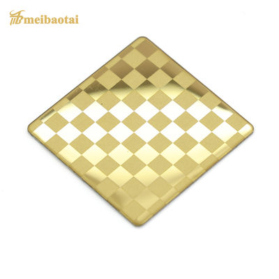 Guter Preis 8K Spiegelglanz Gold Gravur Nachhaltige Kaltgewalzte Edelstahlplatte und Edelstahlblech Online