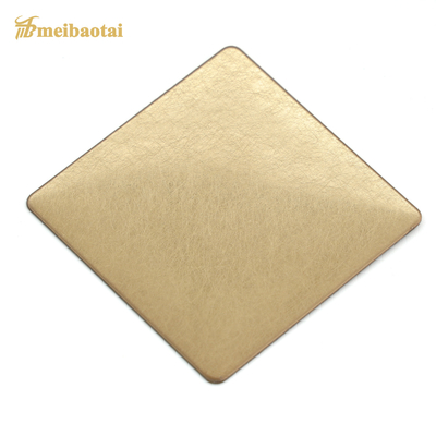 Edelstahl-Wände Astm 4x8, die Haarstrich NO.4 Oberfläche PVD bürstete, beschichteten