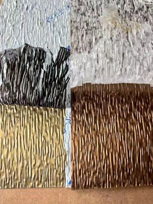 Guter Preis 0.65MM Pvd Farbbeschichtung Edelstahlblech SS304 201 Dekorationsplatte Online