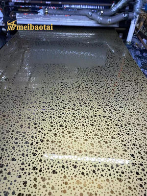 Guter Preis Gold Spiegel gegraut 304 Edelstahlblech mit 0,95 mm Dicke und 1219x2438 mm Größe für Aufzüge Online