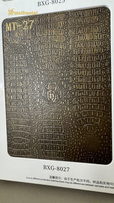 Guter Preis 3D-Wandnachahmung Antike Kupferdekoration Edelstahlbleche Online