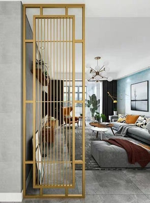 Guter Preis Maßgeschneiderte Design Edelstahl Raum Trennscheibe für Hintergrund Wand und Decoration der Decke Online
