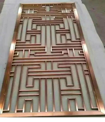 Guter Preis Edelstahl-Raumteiler für Wohnzimmer Hotel und Bar Dekoration Online