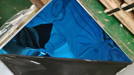 Blauer Spiegel Wasserröpfchen Dekoration Decken, Wand