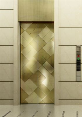 Guter Preis Gold Spiegel Ätzplatte 304 Edelstahl 1219x2438mm mit 70 Mikron PVC für Aufzugsanwendungen Online