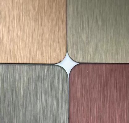 Guter Preis Vier Fuß NO.4 Fertig SS Dekorationsplatte 0,65 mm Dicke Online