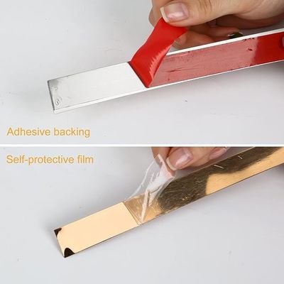 Guter Preis Metall-Edelstahl-Klebstoff-Flachband mit Haarlinie Online