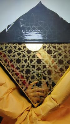 Guter Preis Spiegelglanz-Finish geätztes Edelstahlblech 1,0 mm Dicke 1219x2438 mm Dekorationsplatte Online