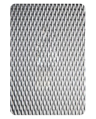 ss304 201 Silberspiegel 5WL Edelstahl geprägte Blechdekoration Wand