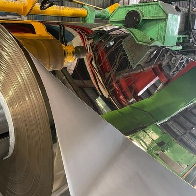 Kaltgewalzte Edelstahl PVD Gold Spiegel Spule Edelstahl Spule