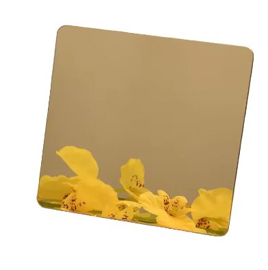 Polished Titanium Gold Mirror Stainless Steel Plate - Anti-Fingerprint 1220*2440mm