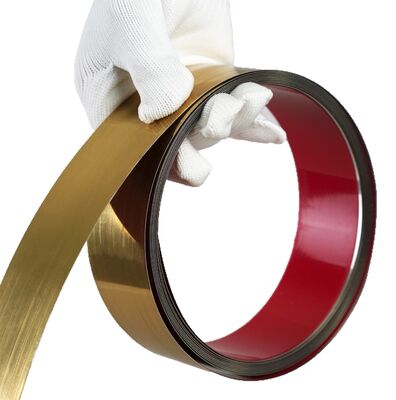 Guter Preis Peel and Stick Edelstahl Metallkontaktpapierrolle für Küchen- und Geräte-Upgrade Online