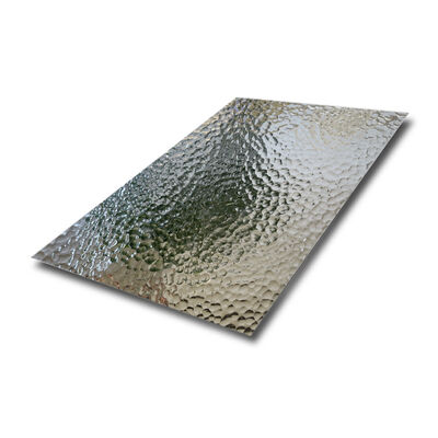Mirror Hammer Stamped Stainless Steel Decorative Panel Metal Sheet