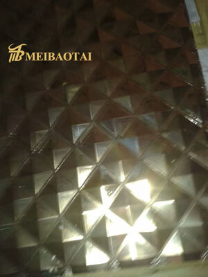 Gold Mirror Stainless Steel Sheet Fish Scales Design for Decorative Wall Panels
