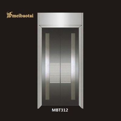 Guter Preis 201 Edelstahl PVD-beschichtetes silbernes geätztes Aufzug-Edelstahlblech 1219x2438mm Online