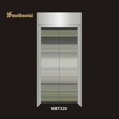 Ätzung des Edelstahl-304 der Stärke Haarstrichdes ende0.95mm für Aufzug