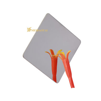Guter Preis 0.65mm Dicke Spiegel Veredelung Dekorative Edelstahlplatte Küchenwandplatte mit JISCO Material Online