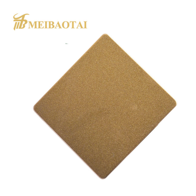 8FT beschichtete dekorative Edelstahl-Platte, 0.55mm Pvd Edelstahlblech