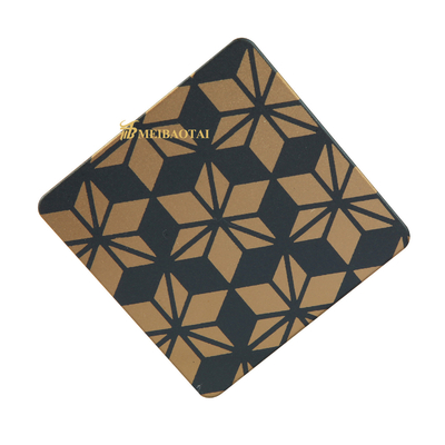 Schneeflocke geätztes Edelstahlblech, GB Edelstahl 1219x2438mm des Blatt-304