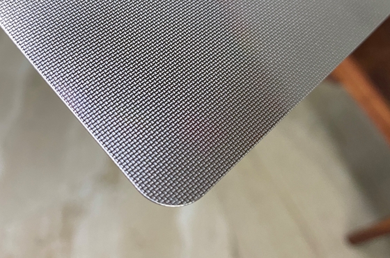 Doppeltes PVC prägte materielle Härte HV230 des Edelstahlblech-SS 201