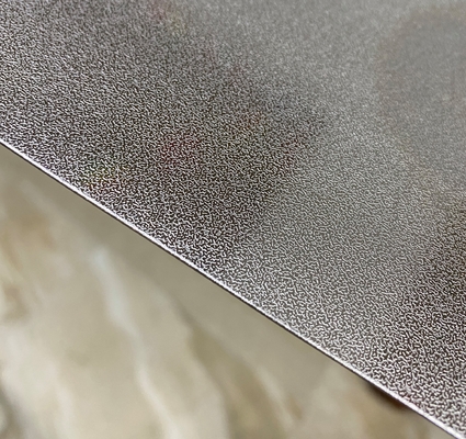 Blatt-Dekorations-Stahlplatte SS304 4*8ft 0.65mm Stainlesss prägeartige