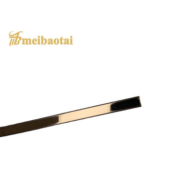 Rosafarbene beschichtete 8mm Edelstahl-Fliesenleiste EN-Standard für Eckenschutz