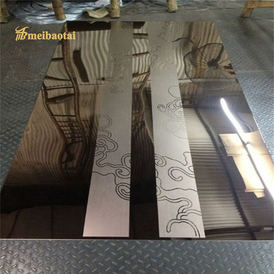 Guter Preis Geätzter Stärke-Schlitz-Rand des Aufzugs-Edelstahlblech-1.0mm-3.0mm Online