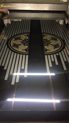 Guter Preis Geätztes Blatt des Edelstahl-Muster-340 für errichtendes Wand-Aufzugs-Blatt Online