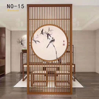 Guter Preis PVD-Farbe aus Edelstahl Raum-Scheiben-Teiler Hoteldekoration Online