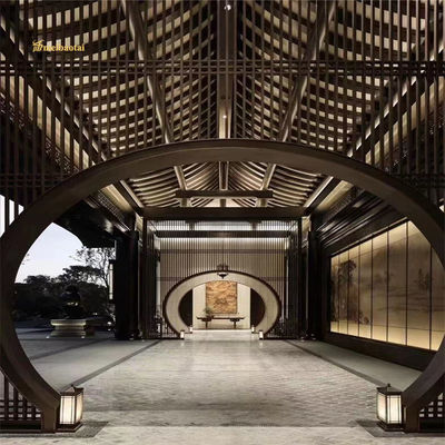 Guter Preis Gartenschutzscheibe aus Edelstahl Raum Trennwand Dekoration Partiton Online