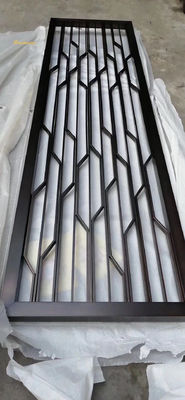 Guter Preis Schwarz Pvd Farbe Edelstahl Raum Trennscheibe für den Bau Online