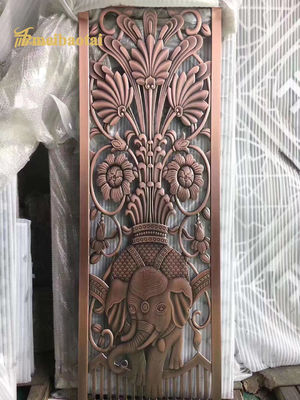 Guter Preis Hohler Laser aus Edelstahl Raum Trennschirm Dekoration Online