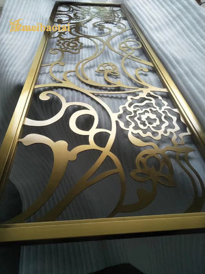 Guter Preis MBT Edelstahl-Raumteiler 0,3 mm Hoteldekoration anpassbare Größe Online