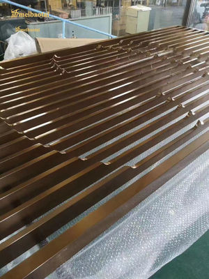 Guter Preis PVD-Farbbeschichtung kundenspezifische Größe beliebter Metallraumteiler Online