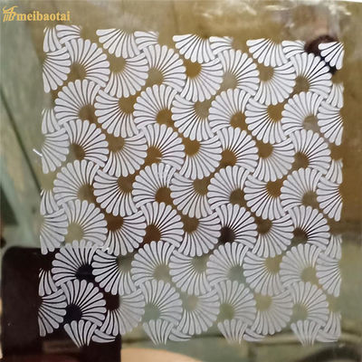 Guter Preis Spiegel geätzte Aufzugs-Dekoration der Edelstahlblech-Stärke-0.3-3.0mm Online