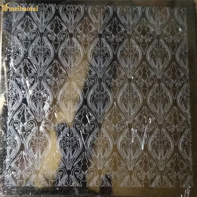 Guter Preis Black Mirror ätzte Edelstahlblech-Stärke 0.3mm AISI Online