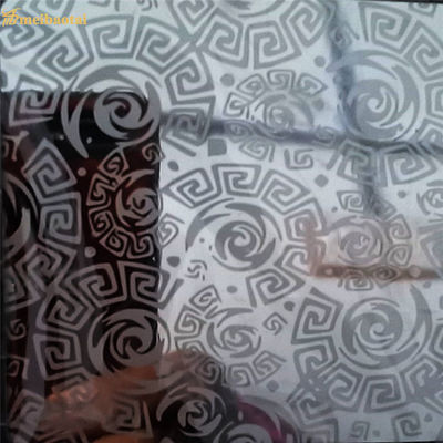 Guter Preis ASTM-Standard ätzte dekorative Füße des Edelstahlblech-4X10 Online