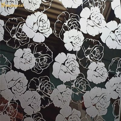 Guter Preis Verschiedene Farben Beschichtung 304 Grad geätzte Edelstahlplatte in 1219x3048mm Größe für dekorative Anwendungen Online