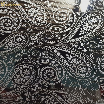 Guter Preis 4*8FT PVC ätzte Breite des Stahlplatten-dekorative Edelstahlblech-1000mm Online