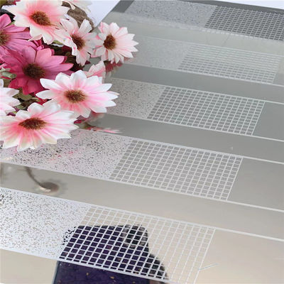 304 Edelstahl geätztes Blech mit Spiegelglanz und Größe 1219x3048mm für dekorative Anwendungen