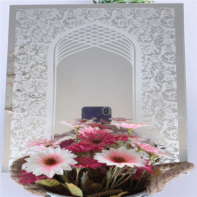 Guter Preis Geätzte Polierstärke der Stahlplatten-0.75mm mit 70 Mikrometer PVC-Film Online