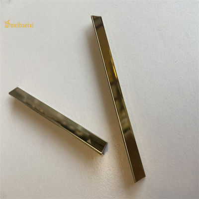 Guter Preis Edelstahl-Fliesen-Ordnungs-Black Mirror 0.7MM Stärke-304 beendete Online