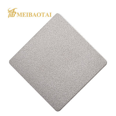 Guter Preis Schlitzkante 0,85 mm Dicke 304 Edelstahl geprägte Platte für dekorative Wand und Decke Online