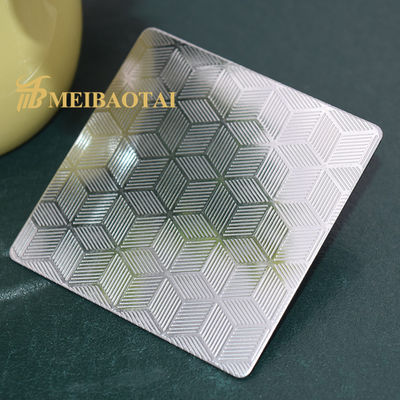 Guter Preis Edelstahlblech-Dekorations-Platte der Kratzfestigkeits-SS304 201 430 prägeartige Online